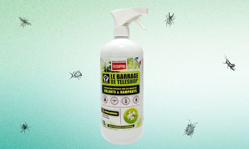 Le Barrage de Teleshop : le spray anti-insectes incontournable pour un été sans nuisibles
