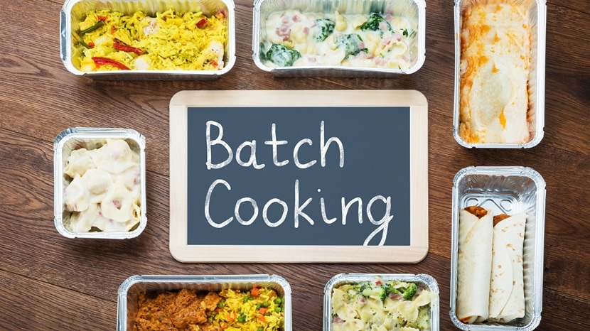 Batch cooking : préparer plusieurs plats en même temps 