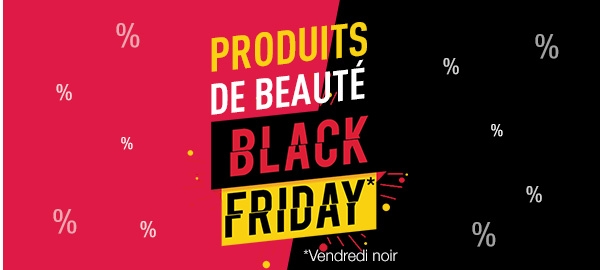 Produits de beauté Black Friday
