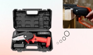 Trickblade Pro 2 : mini-tronçonneuse sans fil pour un jardinage facile et précis