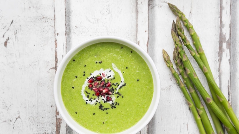 Le menu d’avril, potages minceur et légumes malins 