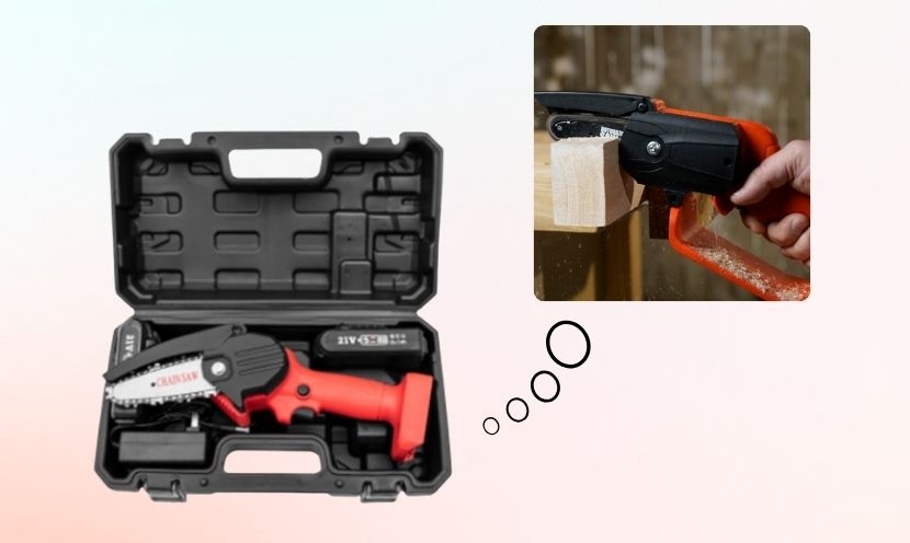 Trickblade Pro 2 : la mini-tronçonneuse sans fil qui simplifie le jardinage